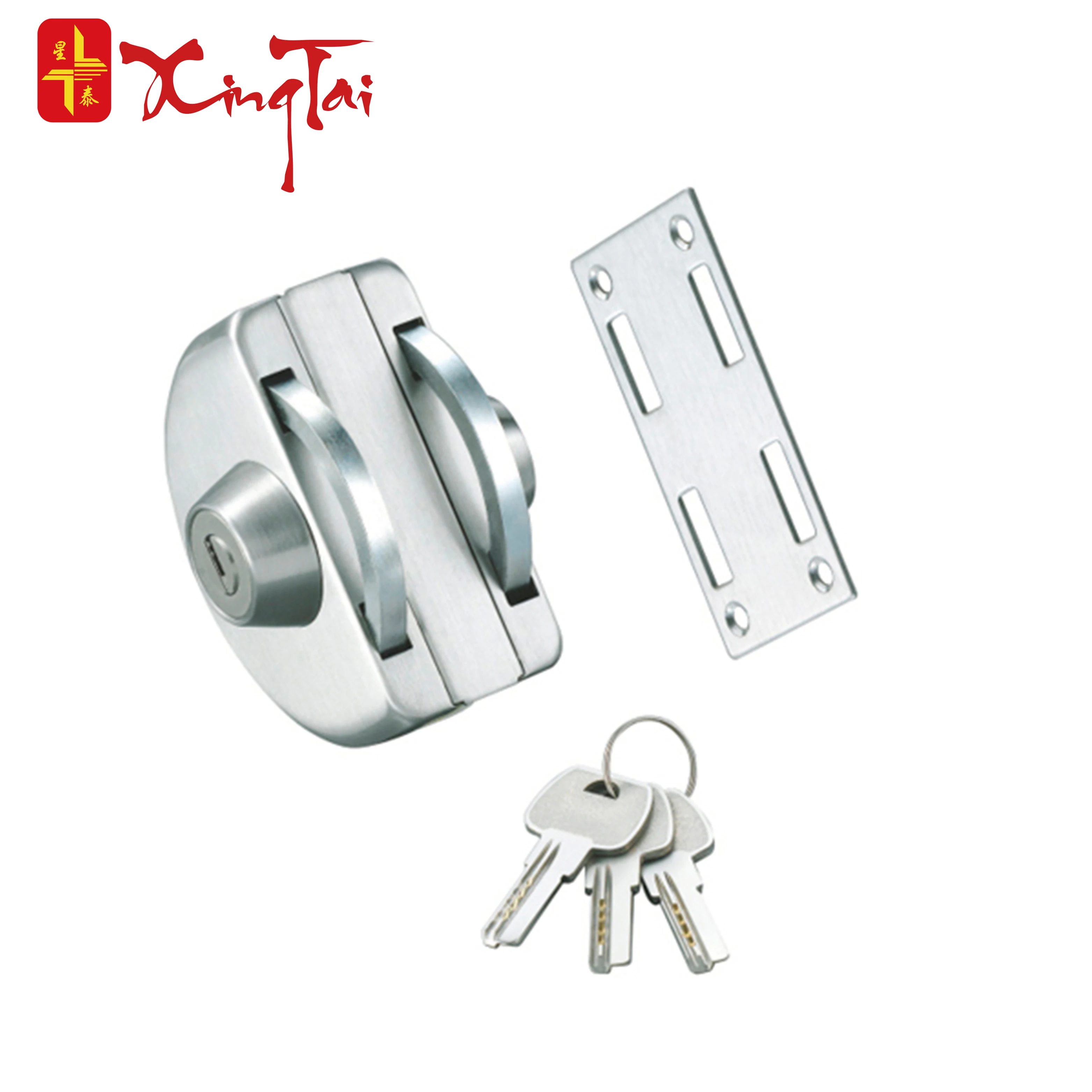 Stainless steel Glass gate lock, Glass door lock YG-9016