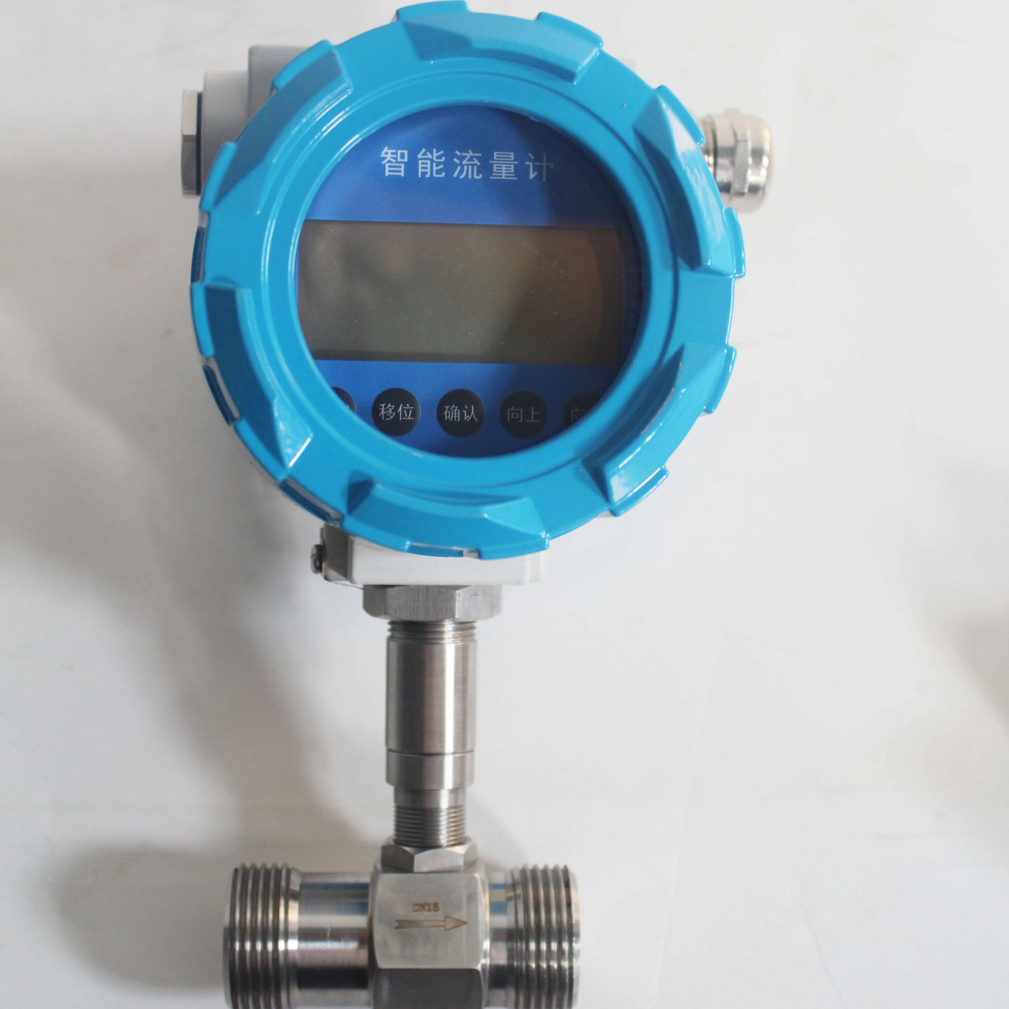 Thermal gas mass flowmeter