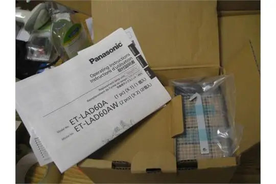 Оригинальная прожекторная лампа ET-LAD60W для цифрового фотоаппарата Panasonic проектор PT-DW740ULS, PT-DW740US, PT-DX500, PT-DX500E, PT-DX500U