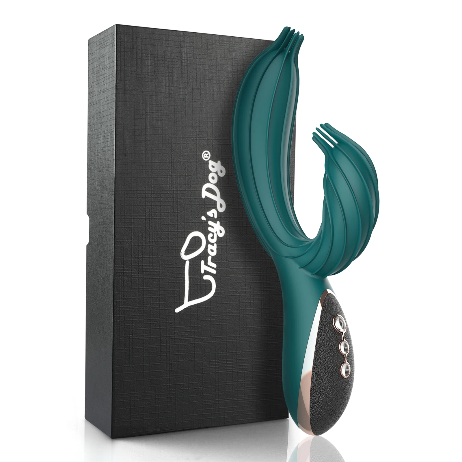 Фаллоимитатор с двойной стимуляцией точки G, из мягкого силикона, США