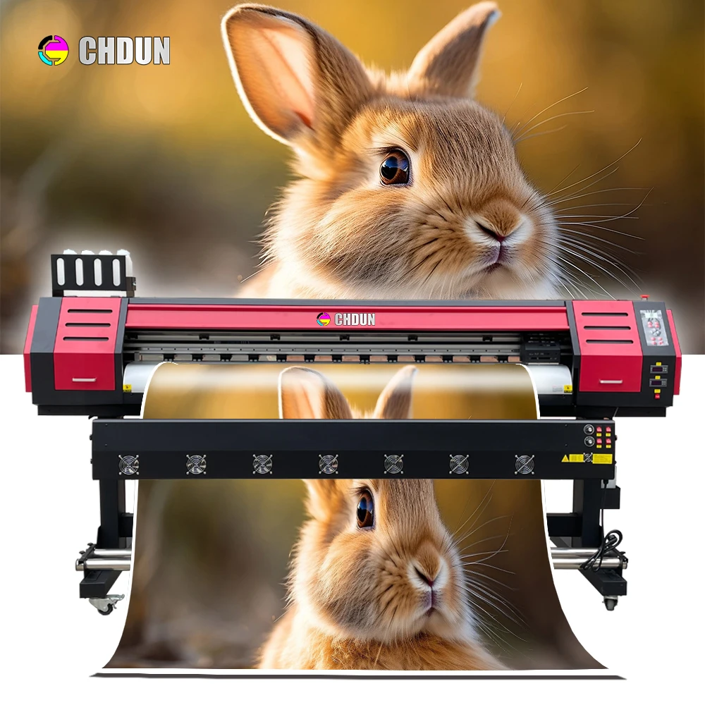 1.6m 1.8m 2.5m 3.2m Eco Solvent Printer Paper Canvas Flex Banner Large Wide Format Sublimation Printer I3200 Xp600 Head Vinyl