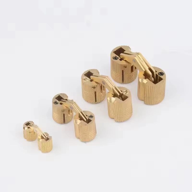 Factory Price Concealed Brass Furniture Hinges Adjustable Barrel Gift Box Hinge