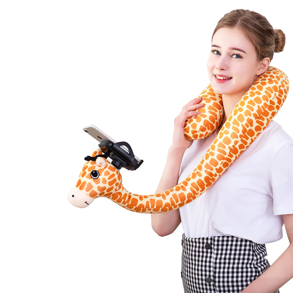 New Animal Memory Cotton U-shaped Neck Pillow Noon Rest Pillow Plane Travel Pillow set