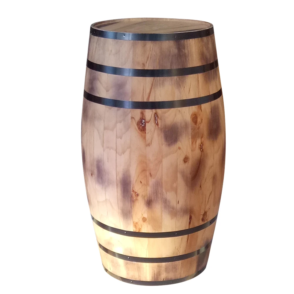 wooden custom 50 liter Good price sturdy durable wood storage barrel