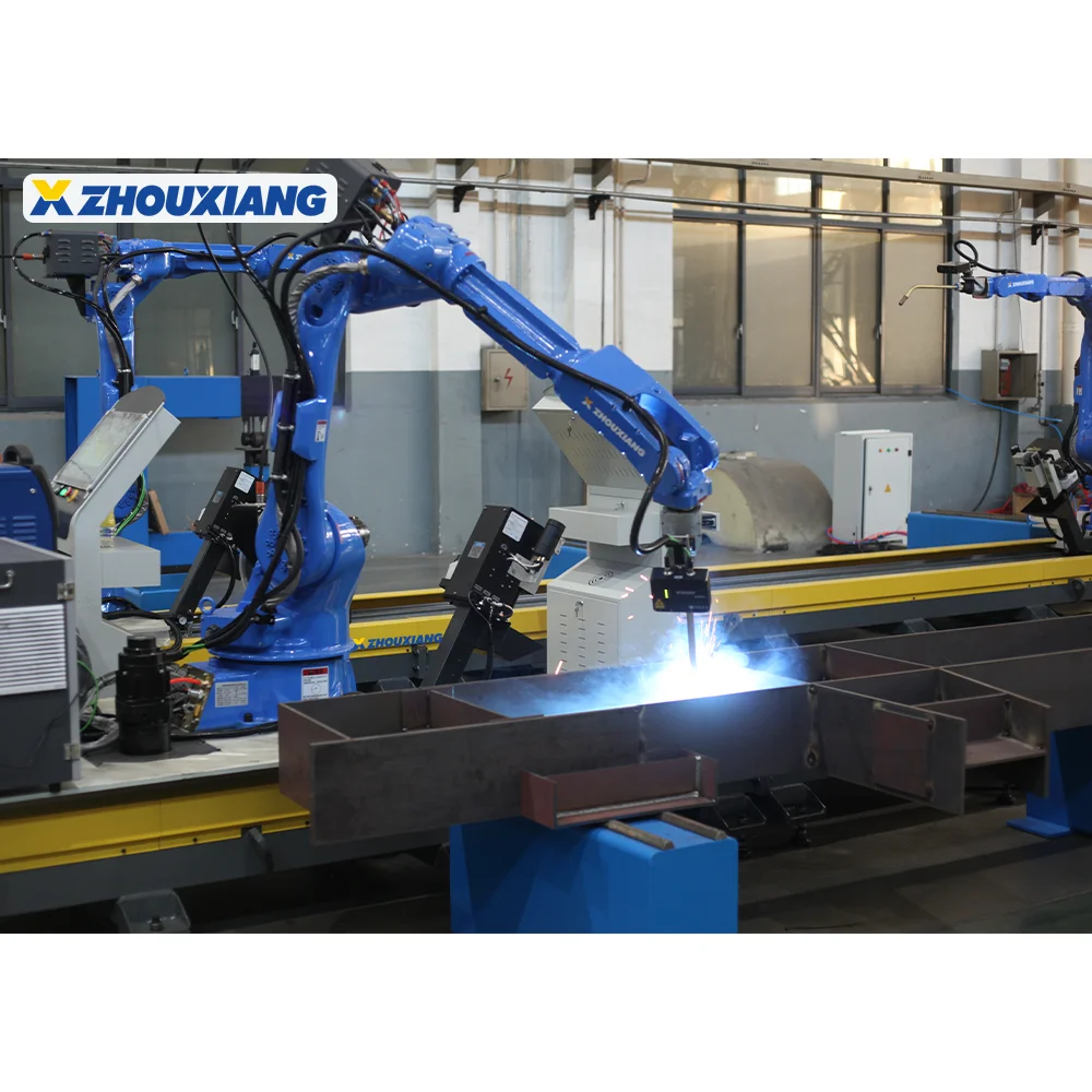 Zhouxiang Steel Structure Weld Robot Cnc Intelligent Welding Robot