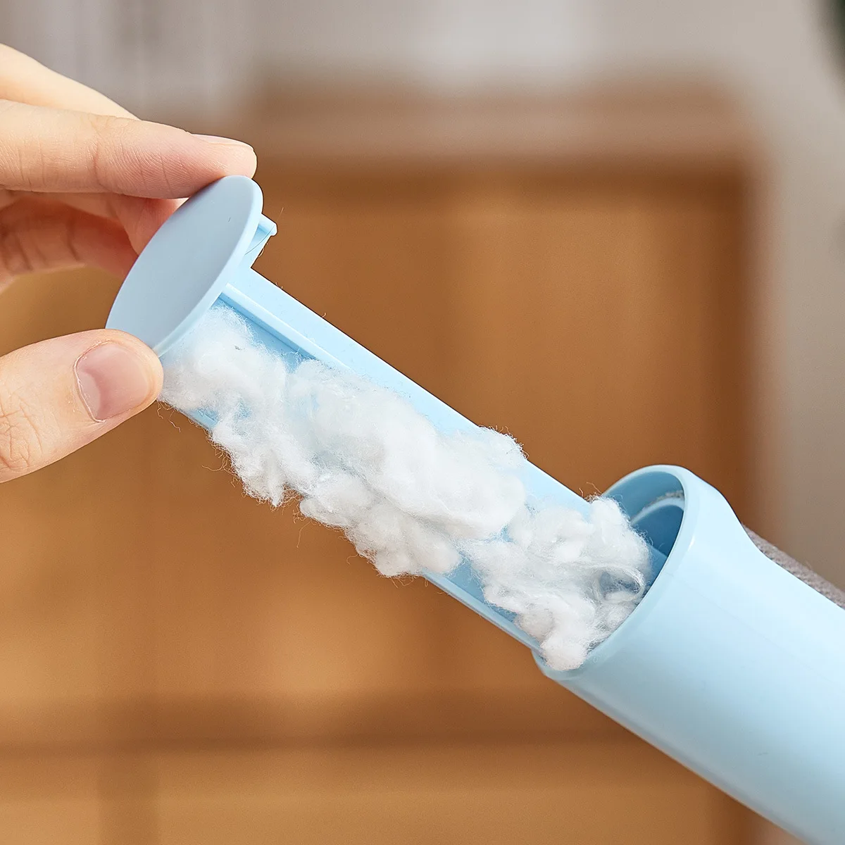 Portable Travel Lint Remover Self Cleaning Lint Roller Brush Reusable Dog Cat Hair Remove Tool