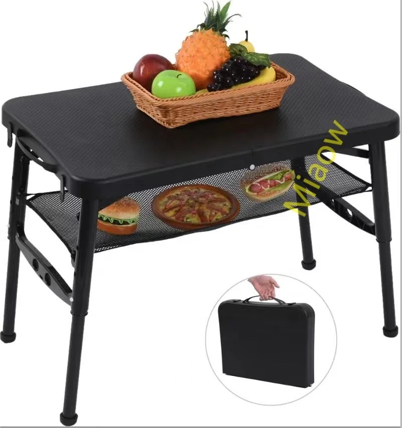 original manufacturer  rectangle portable plastic folding tables and stool sets