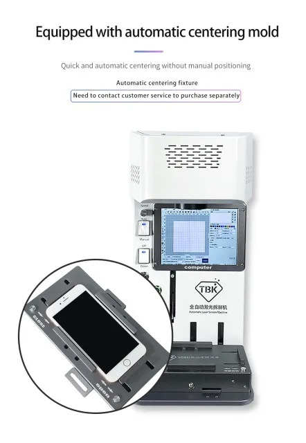 High Quality  TBK-958B 6w cutter metal engraving laser separating machine