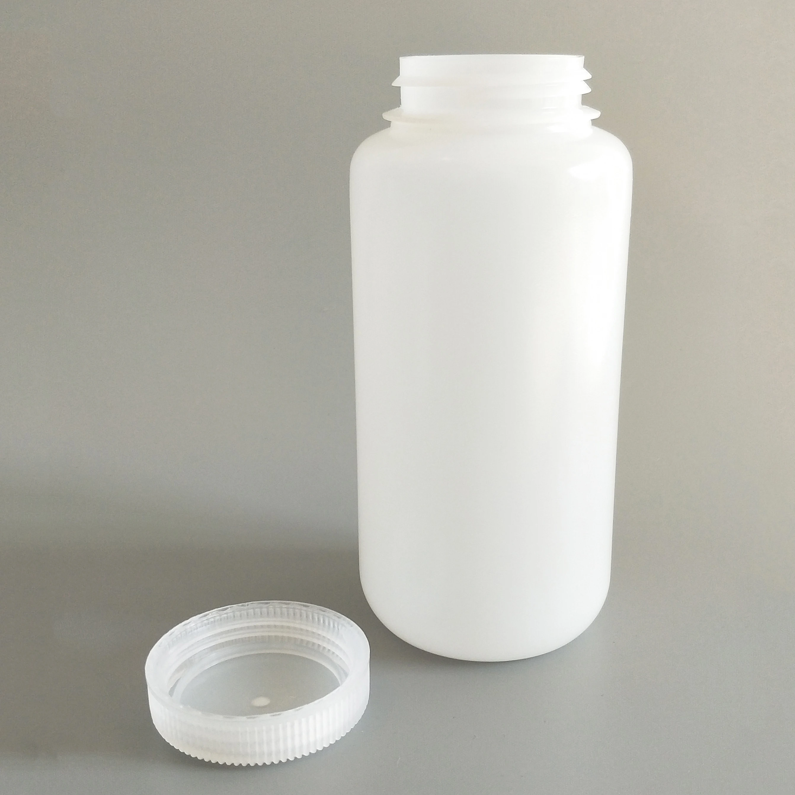 Wide Mouth Plastic Bottle For Capsules,1000ml HDPE Plastic Reagent Bottles