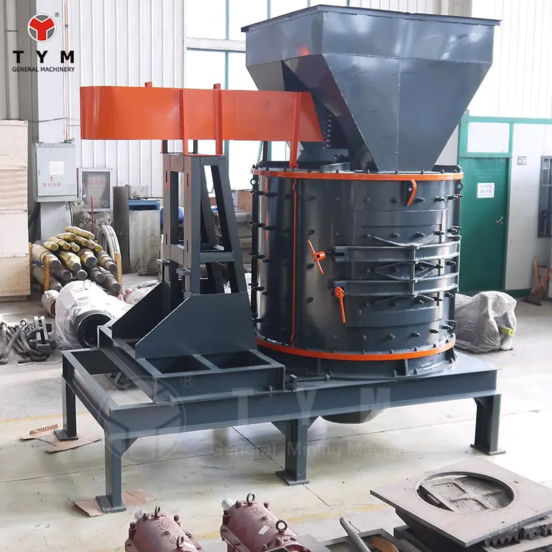 excavator stone crusher 50t/h sand stone compound crusher production line stone crusher heavy duty