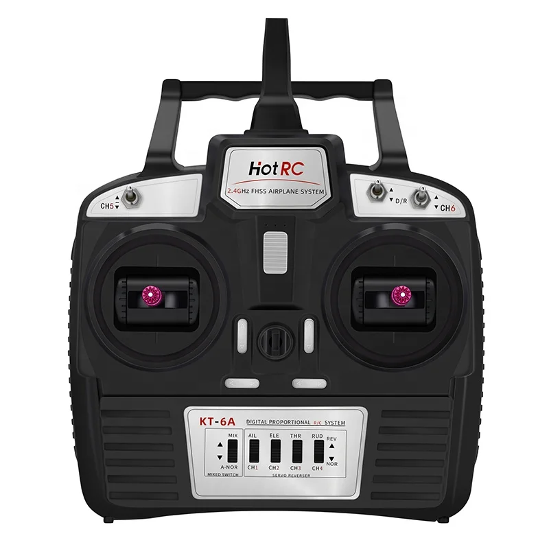 HOTRC kt-6a 2.4G RC FPV Drone Radio Transmitter  with 6CH Receiver