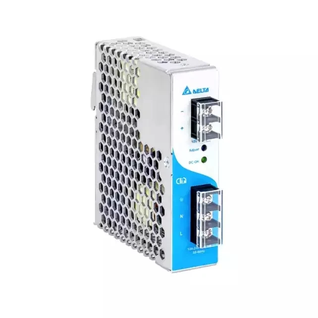 Delta NDR-75-15 120W DIN-рейку 24V DC трансформаторный блок питания ультратонкий переключатель 24 блоки