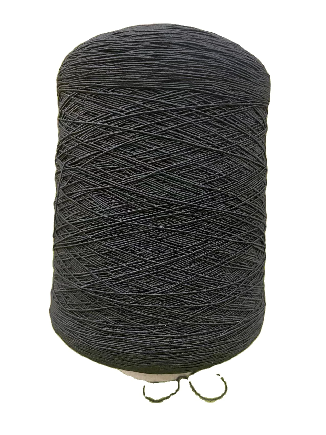 Zhejiang Factory supply colorful latex elastic rubber covered yarn OEKO TEX certificate socks, ribbon,collar 90#/75/75