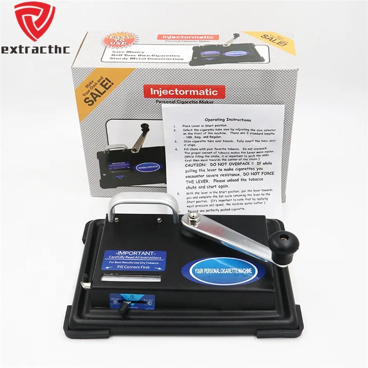 
Electric Automatic Cigarette Rolling Machine Hand Operation Roller Maker Tobacco Injector Machine 