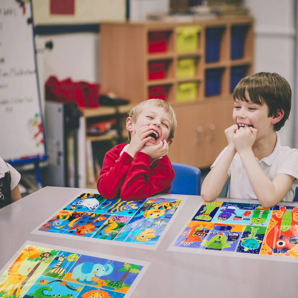 Disposable Floor Cover for Children Splat Mat for Under High Chair Disposable Splat Mats