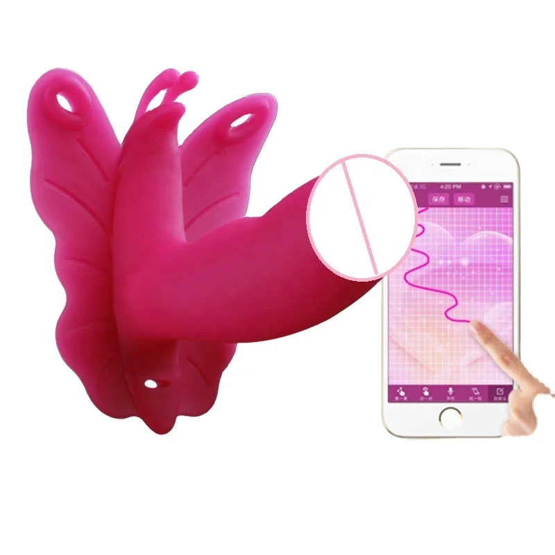 APP  Dual Vibrator Panties Remote Control Wearable Vibrators Sex Toy for Woman