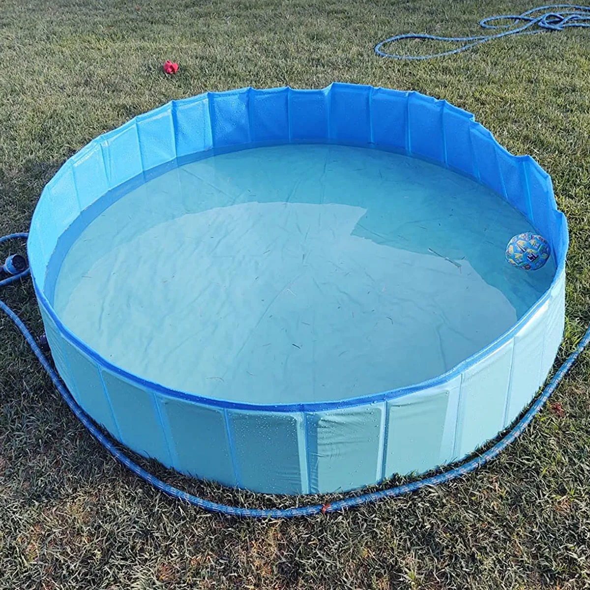 easy carry funny cleaning foldable dog pet bath pool