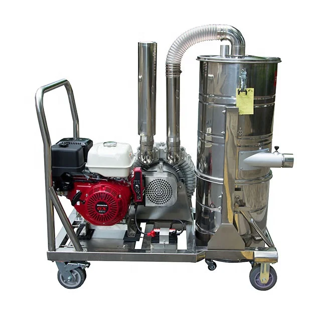 Easy To Operate 9500 W 3.5 Kpa Dust Collector Industrial Vacuum Cleaner With Filter Device