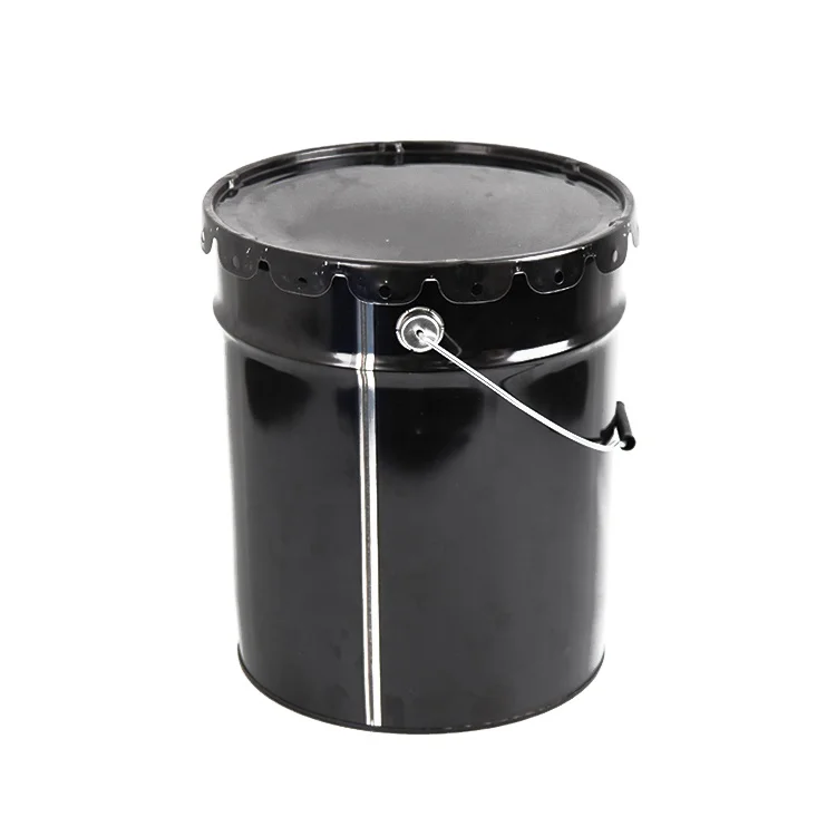 
18L tin pail, 18 ltr steel bucket for paint, coating and chemical product 