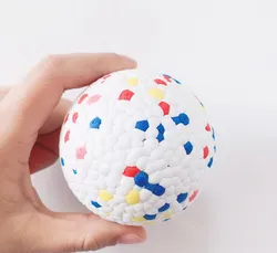 Lightweight Dog Ball for Throwing Indestructible Dog Toy for Large Medium Dogs