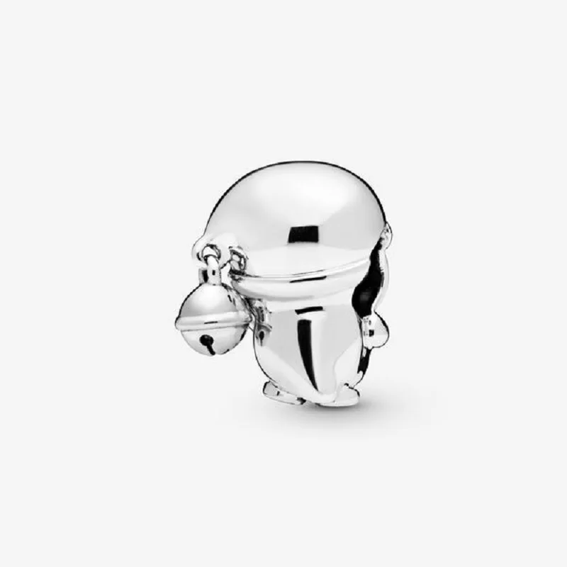 
Little penguin with a Christmas hat charm bead fit Christmas-themed Pandora collection perfect addition for bangle making 