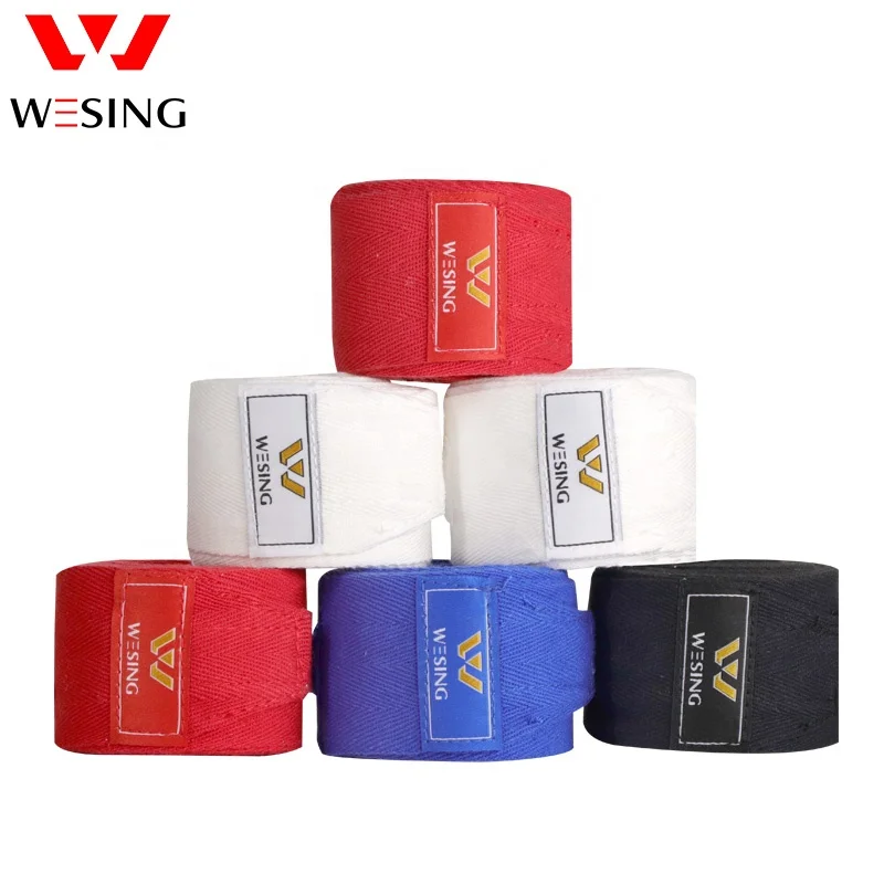 Wesing Custom Printed Elastic Bandage 180Inch Mma Wholesale Boxing  Hand Wraps Boxing