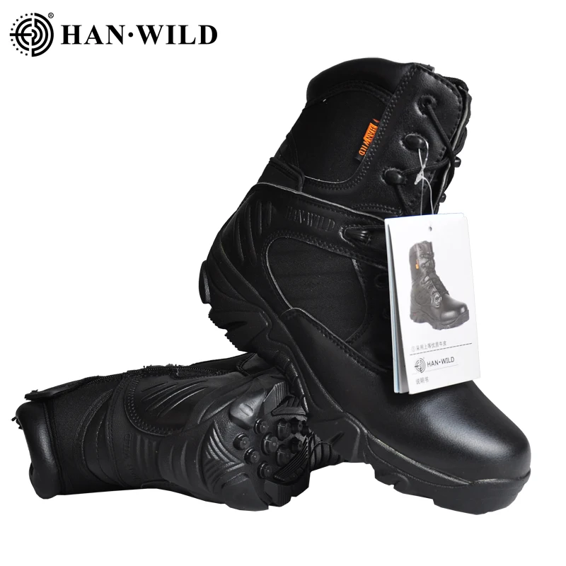  HAN WILD army military assault hunting boots with best