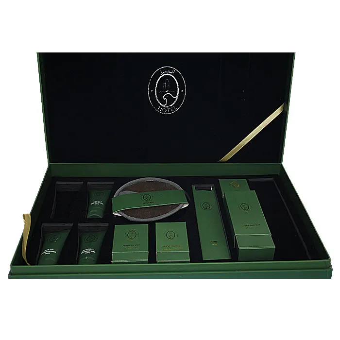 Wholesale Custom Logo Color Hotel Amenities Bathroom Bag Travel Set