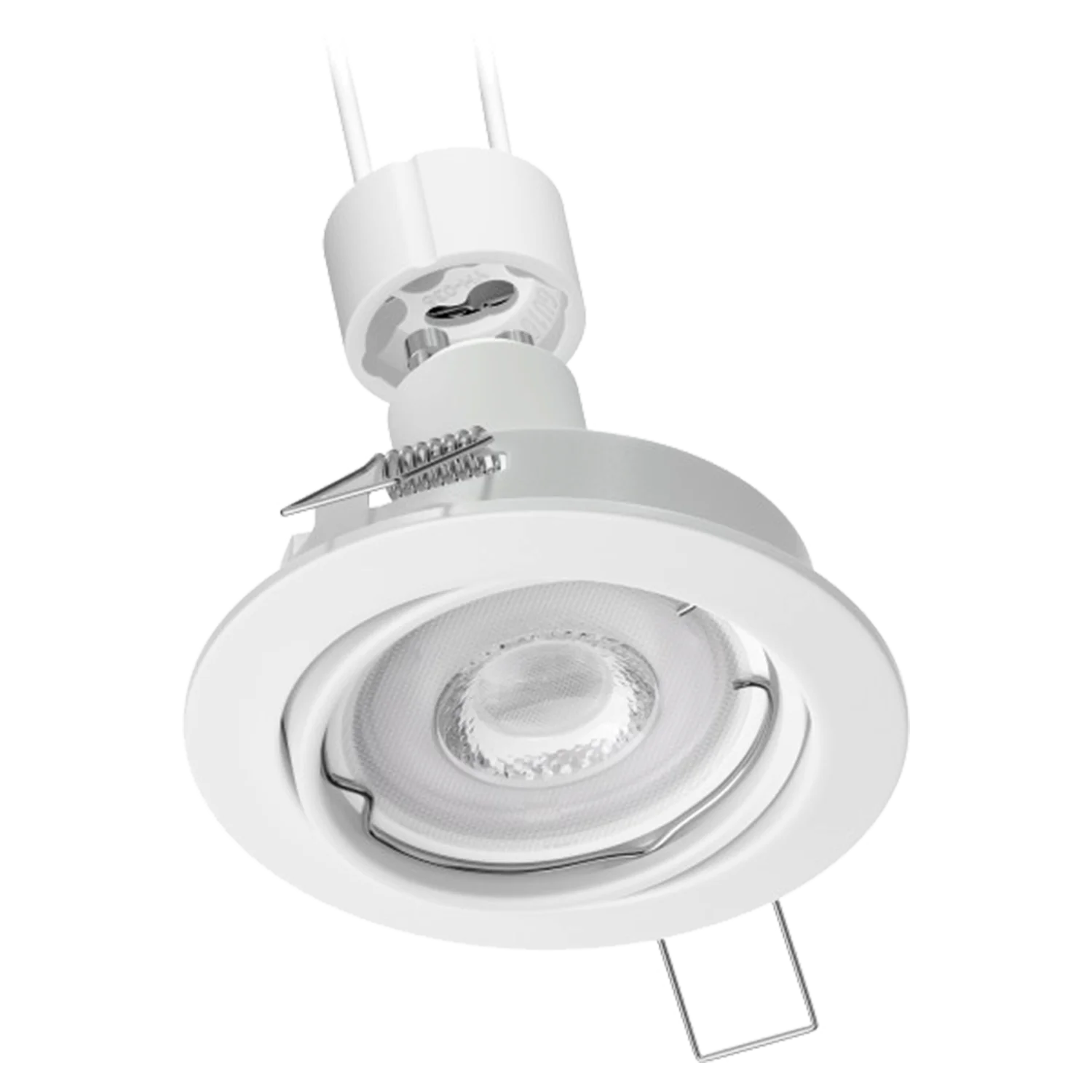 In Stock GU10 MR16 Module Mounting Frame Housing With Cut Out 55/65/70/75mm And GU10 Led Spot Ceiling Light Indoor