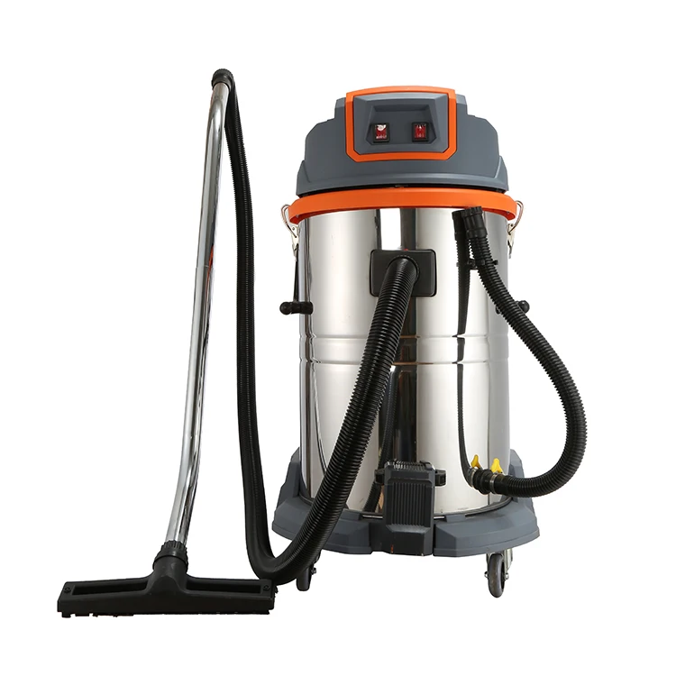 70L 80L Stainless Steel Tank Electric Stick Industrial Wet Dry Cleaning Equipment Vacuum Cleaner