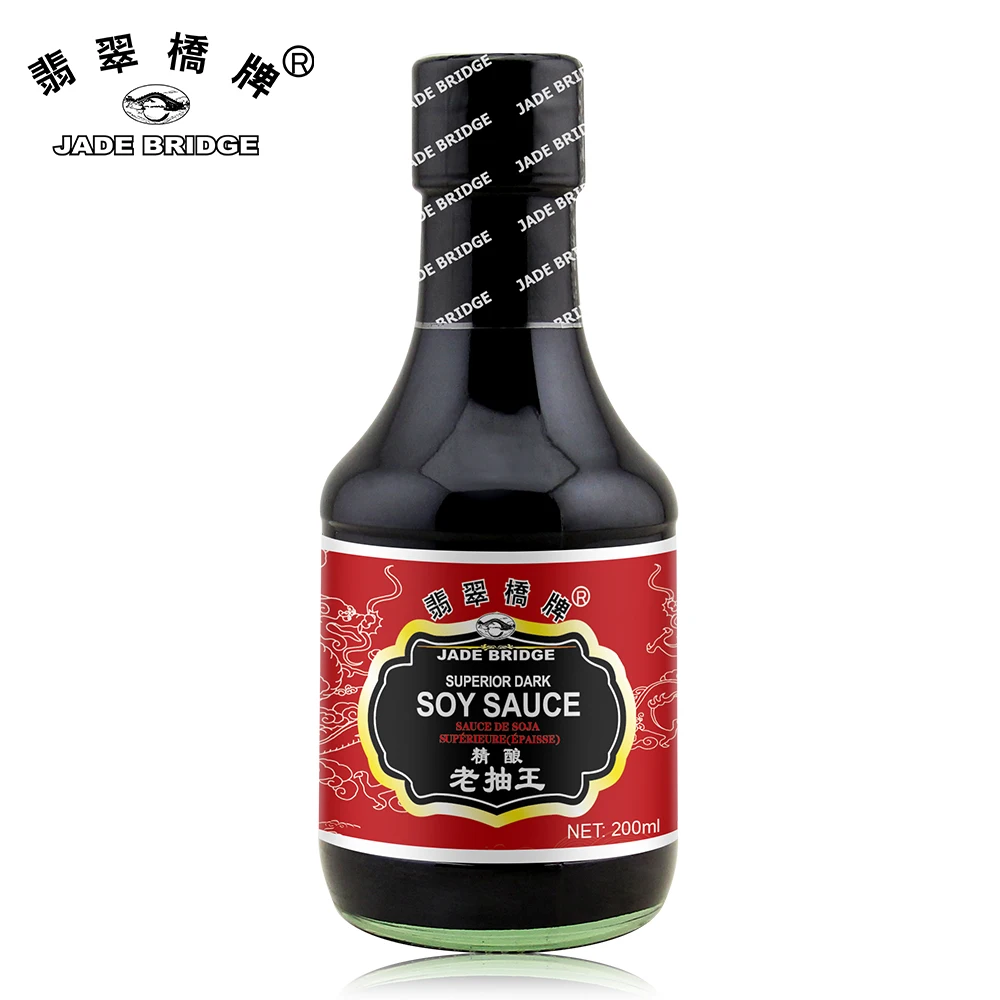 150ml Iso China Supplier Bottle Packing Superior Soybean Dark Soya Soy Sauce