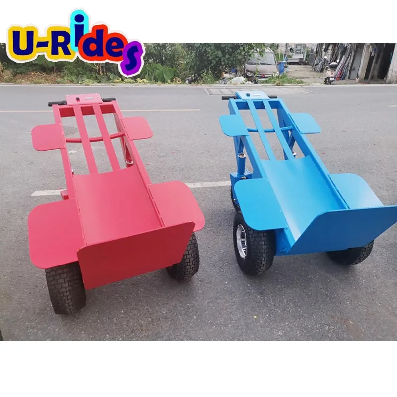 Commercial 1000kg load electric  dolly  easy move car trailer hand pallet truck for moving inflatable goods