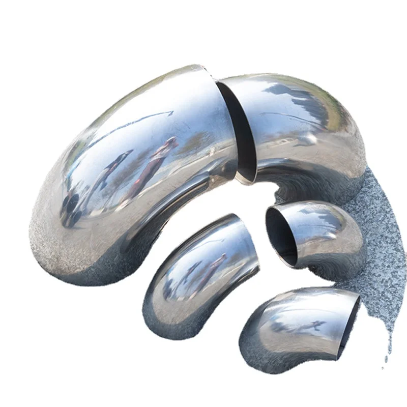 Заводская цена локоть ASTM 304 304L 316 316L Резьбовая труба из нержавеющей стали