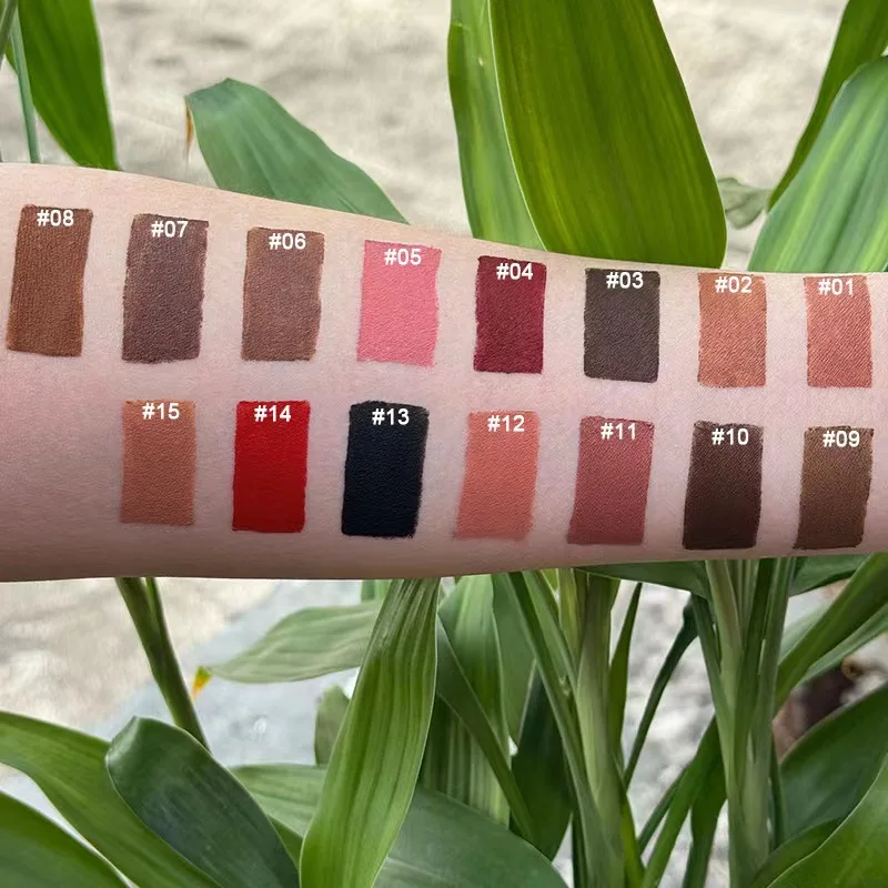 Customs Waterproof Long-Wearing Easy Private Label Vegan Waterproof Brown Pencil Lip liner