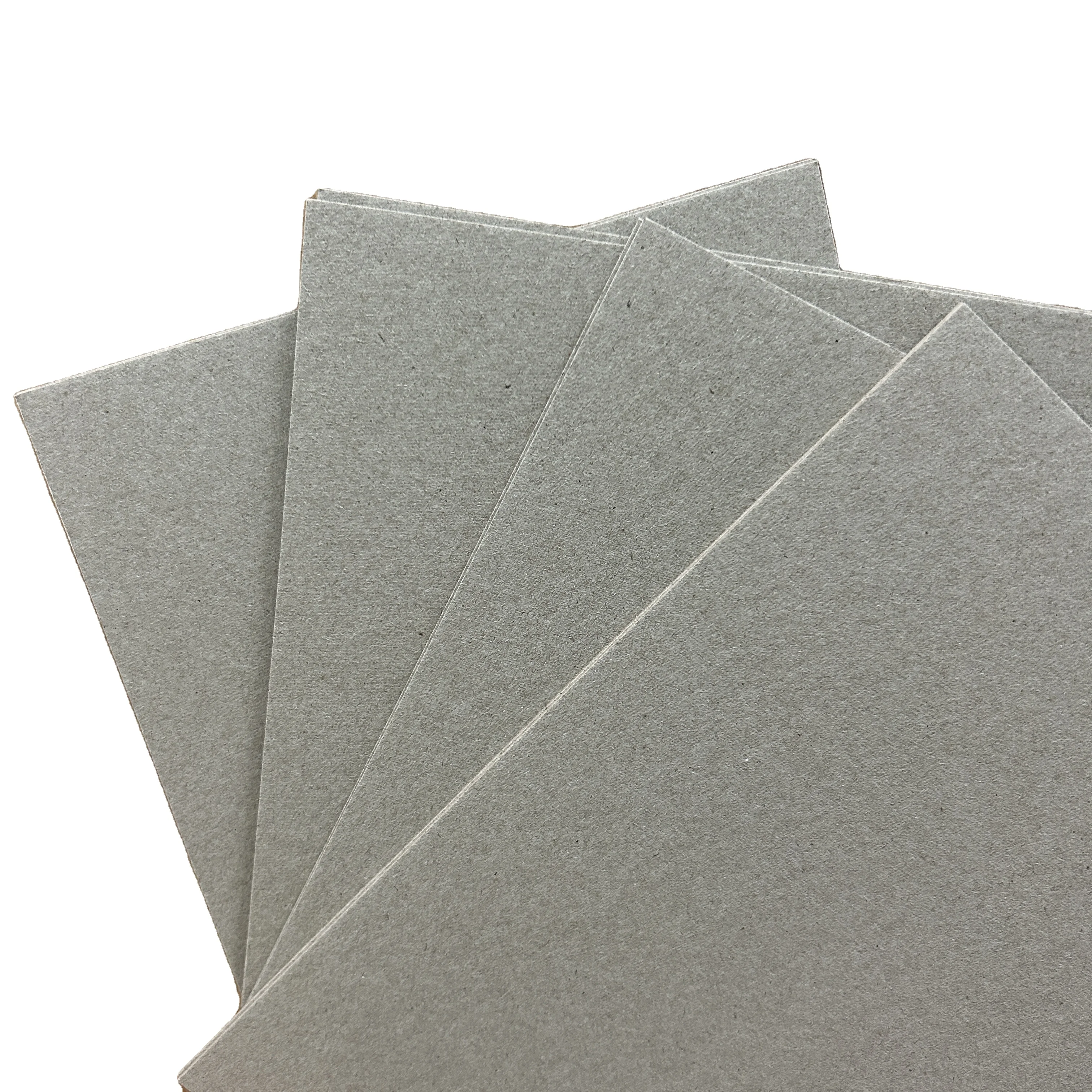 Folding Resistance Grey Cardboard/Recycled Grey Chipboard Sheet/ Duplex Board Back Paper