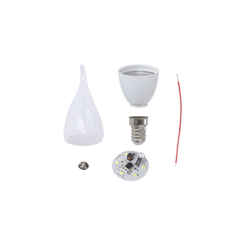 5W 7W B22 E27 E14 LED BULB skd ckd  OEM ODM Factory ,CE RoHs Energy Saving Smart LED Candle Bulb Raw Material