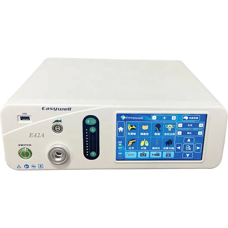 4K Endoscopy Camera System with E42A Light Source 2 in 1 with 7 Inch Touch Screen