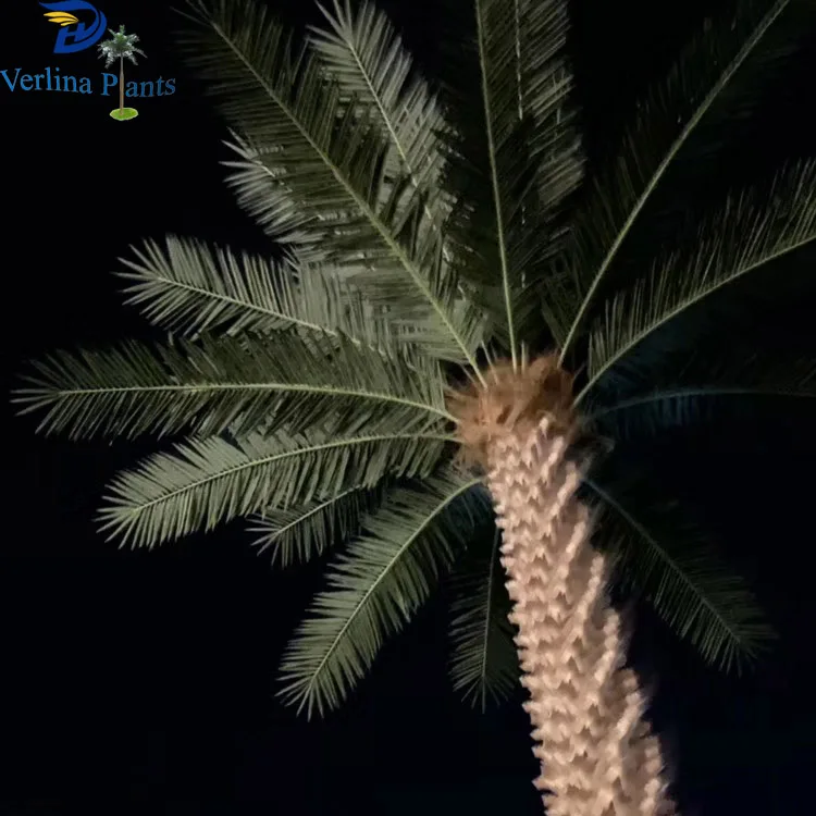 Уличное украшение для сада искусственная Пальма из морских водорослей украшения