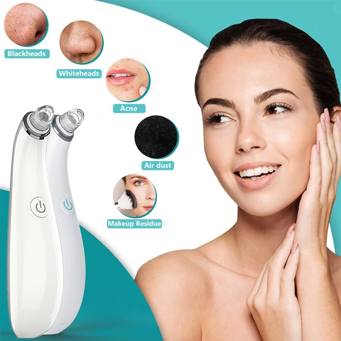 Portable Electric Facial Massage Acne Pore Blackhead Remover Vacuum Tool