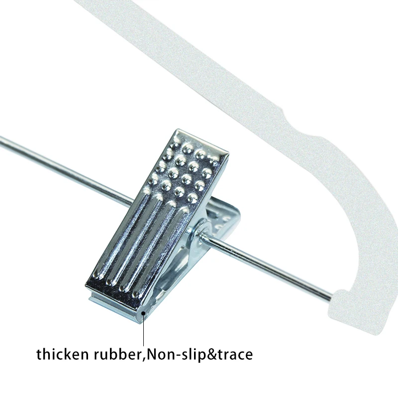 adult and children size velvet coat hanger for cloths with plastic clips pants trousers ornament hanger