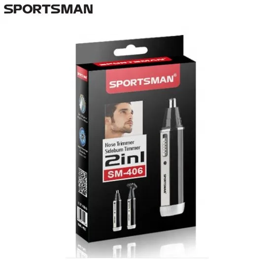 
Stainless Steel Rated Blade Electric Men Shaver Hair Clippers Eyebrow Trimmer Rechargeable Nose Hair Trimmer 