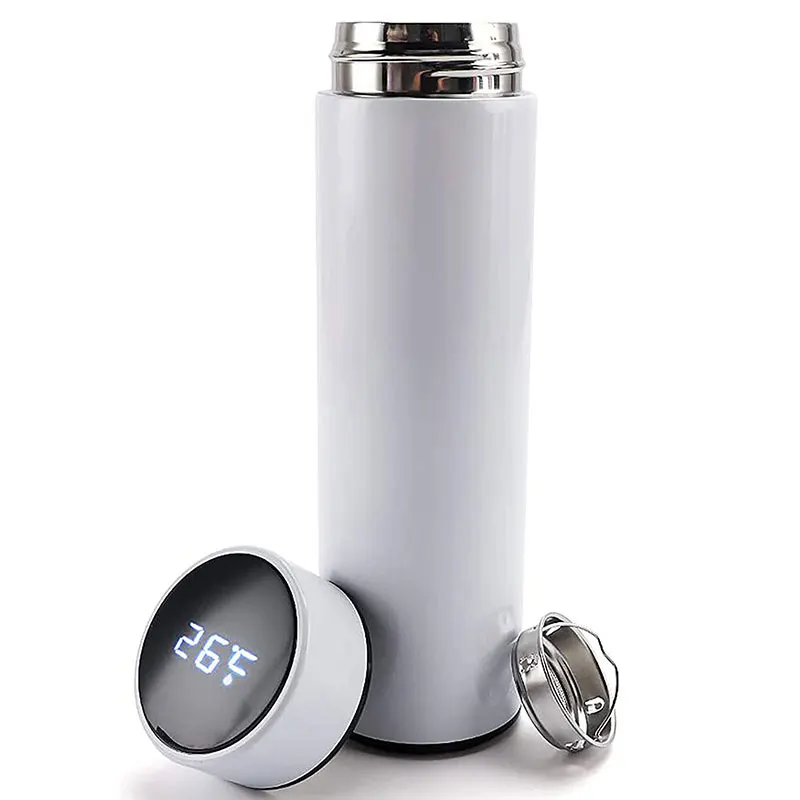 304 Double Wall Stainless Steel US Warehouse Tumblers Sublimation Blanks Skinny Bottle Tumbler Smart Thermos Vacuum Flask Set