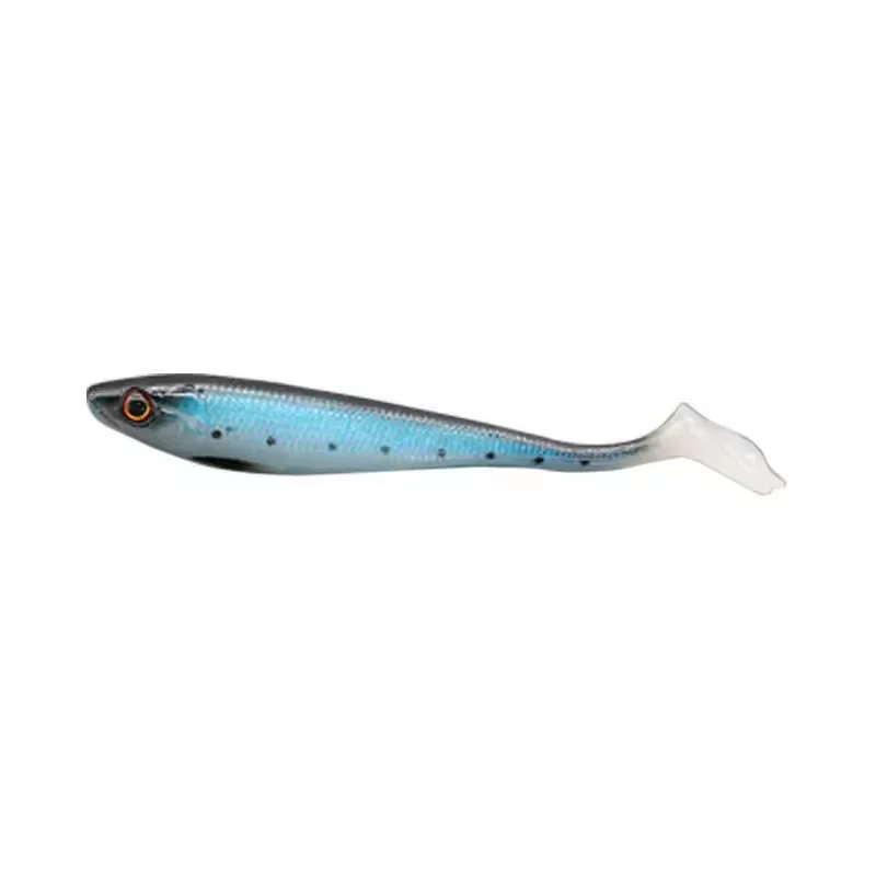 New High Quality 3D Fish Eye Soft Fishing Lure Bait Plastic Duck Tail Fishing Lure Silicone Lure Artificial Bait