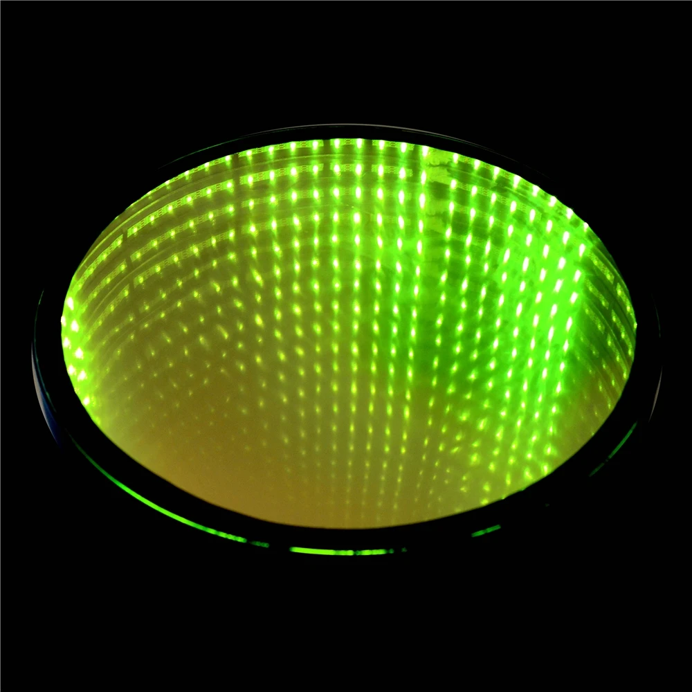 Wholesale Celebration Activities Luxury Dressing Modern Design Circular Led Table Living Room Furniture Coffee Table Metal Iron