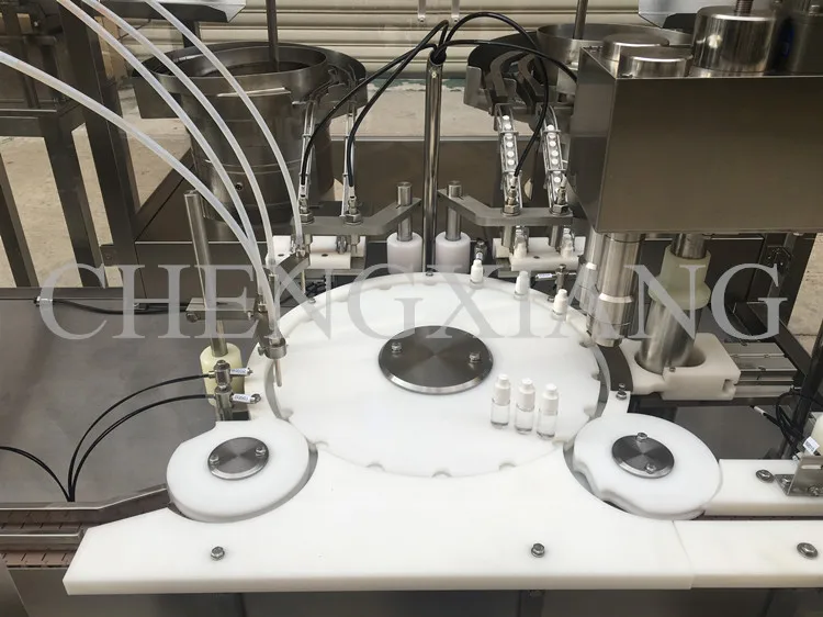 
New technology e cigarette fill machinery eliquid filling and capping machine 
