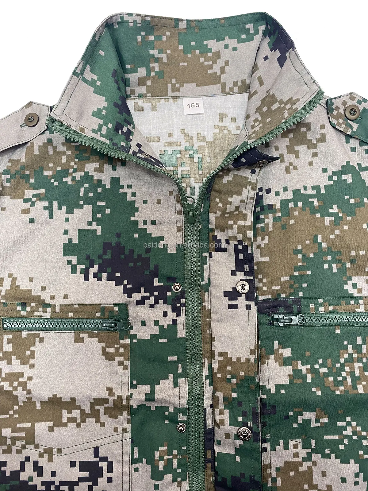 Fashion Trends Pattern Customized Camouflage Uniformes Pants Jacket Two Piece Set Training Tactical Suit
