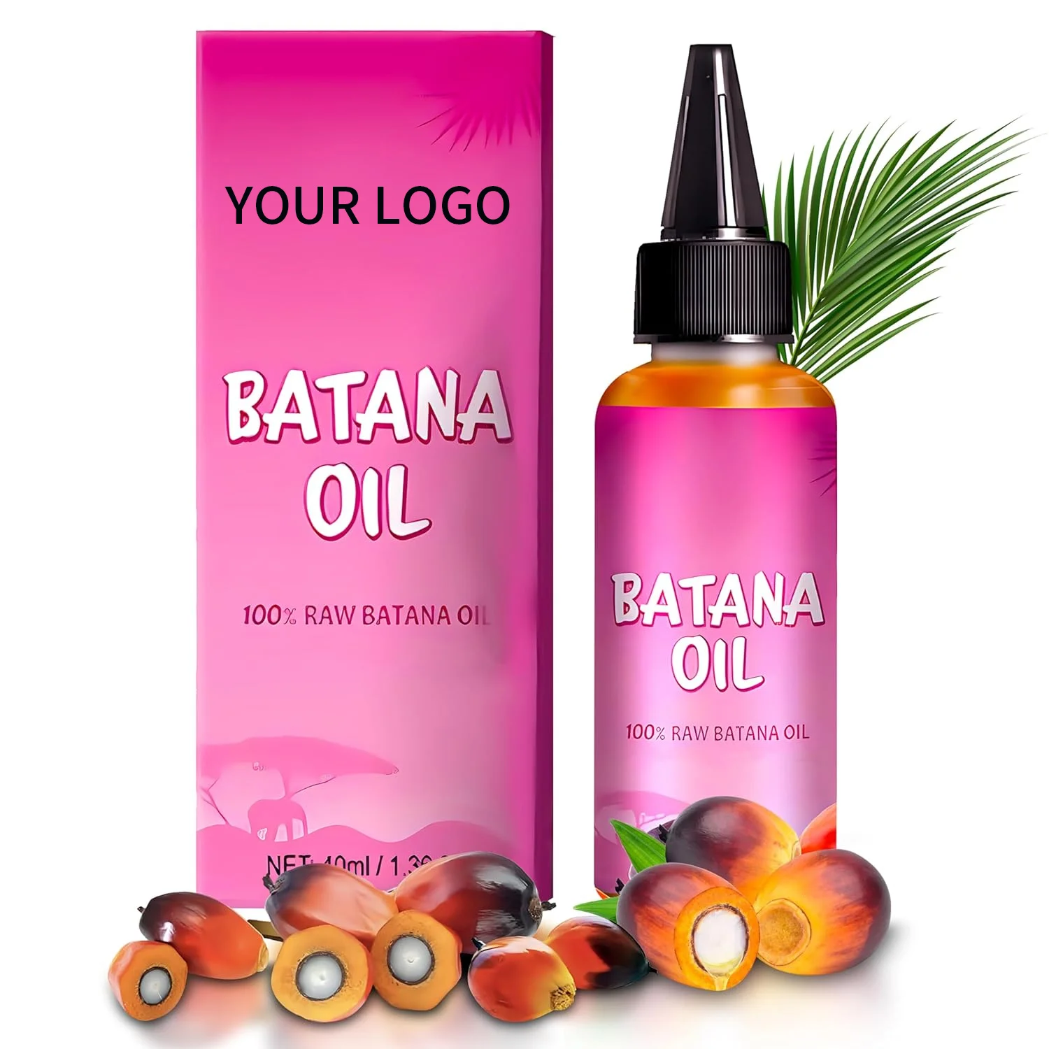 100% Pure Cold Pressed Hair Strengthens Moisturizes Raw Batana Oil Advanced Miracle Essential Oil for Hair Care and Skin Care