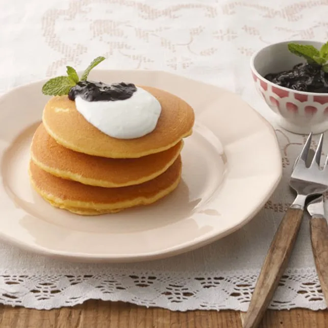 
Delicious flavor pancake breakfast Japan not contain wheat flour 