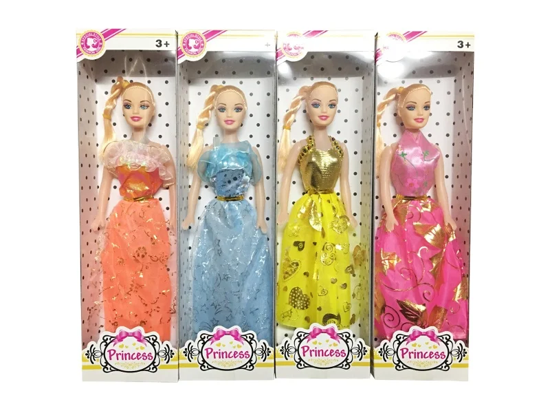 New Product Unisex 11.5 Inch Simulation Fashion Solid Doll Plastic PVC Cartoon Model Toy Baby Doll Gift Girls Customizable Size