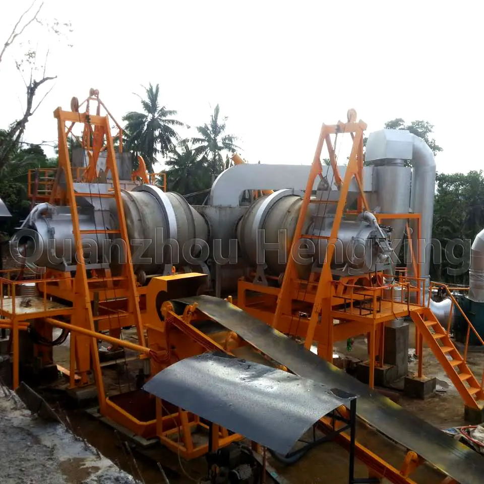 QLB small asphalt concrete mixing plant Asphalt batching plant 20 30 t capacity